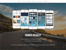 Tablet Screenshot of francisbeasley.com